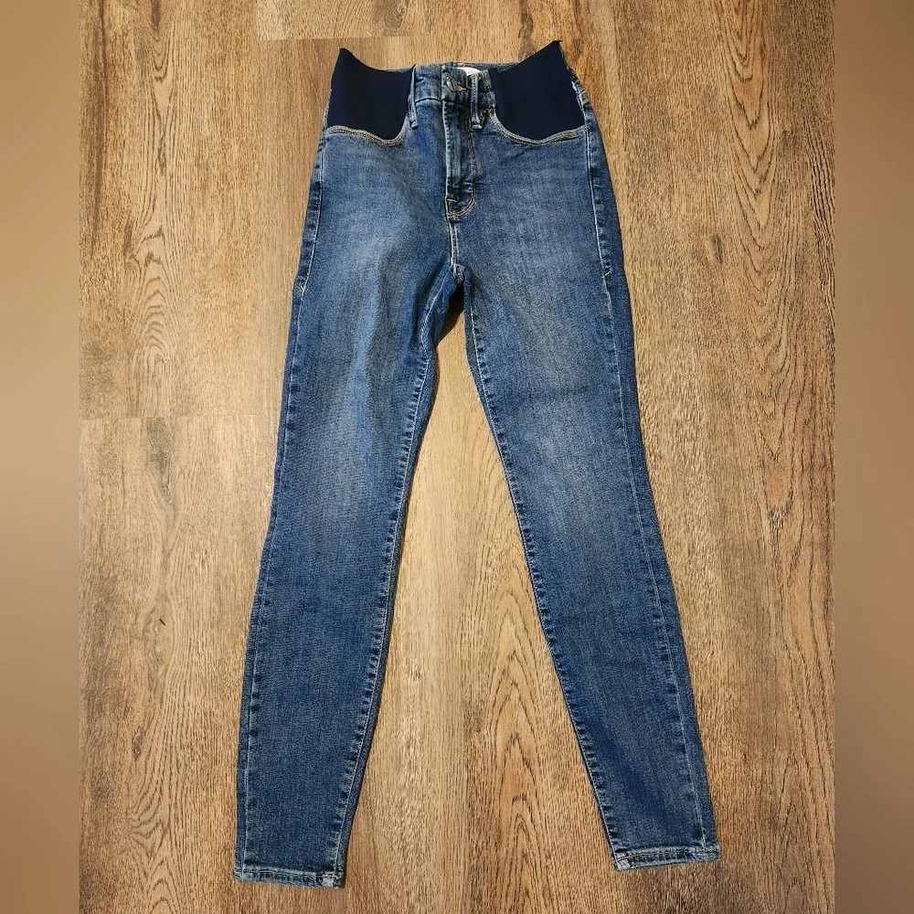 NWOT Good American Maternity Skinny Jeans